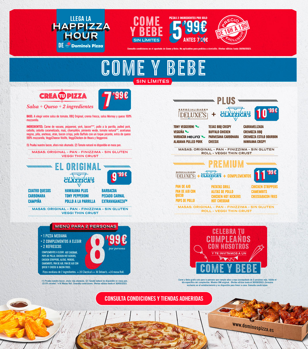 DOMINO'S PIZZA | EAT AND DRINK - The Outlet Stores Alicante