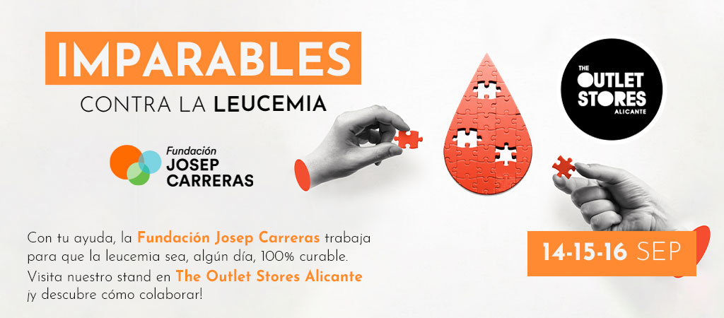 The Outlet Stores Alicante joins the José Carreras Foundation in the action 